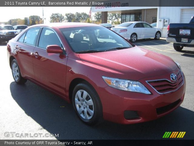 2011 Toyota Camry LE in Barcelona Red Metallic