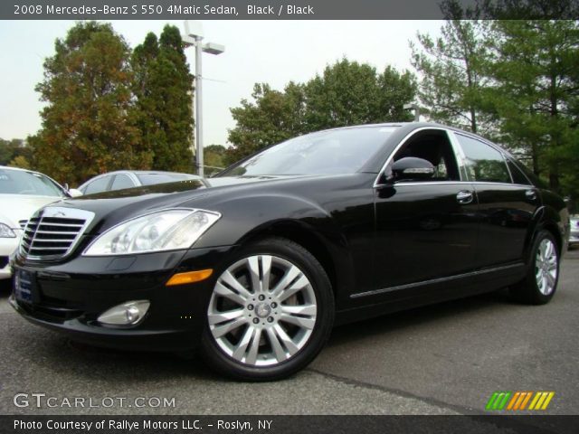 2008 Mercedes-Benz S 550 4Matic Sedan in Black