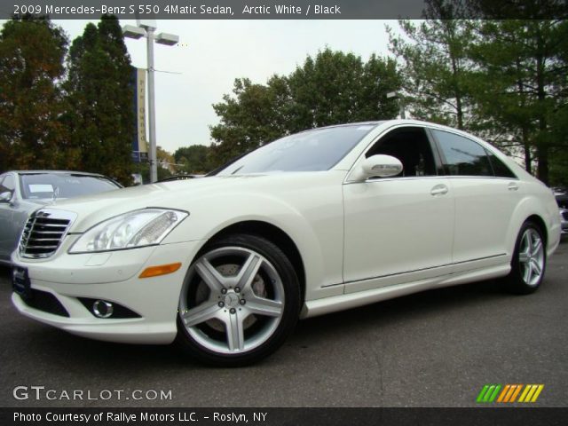 2009 Mercedes-Benz S 550 4Matic Sedan in Arctic White