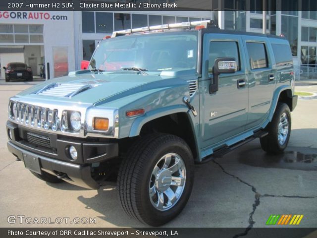 2007 Hummer H2 SUV in Glacier Blue Metallic