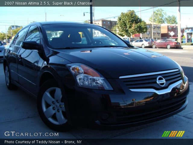 2007 Nissan Altima 2.5 S in Super Black