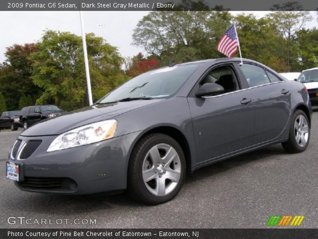 2009 Pontiac G6 Sedan in Dark Steel Gray Metallic