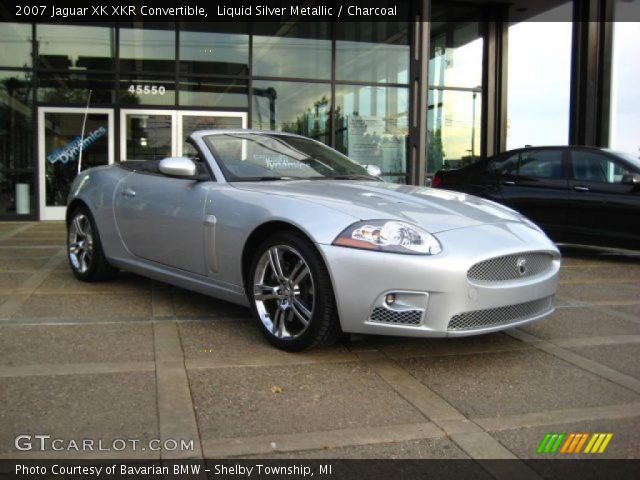 2007 Jaguar XK XKR Convertible in Liquid Silver Metallic