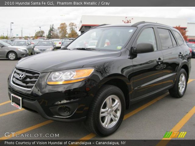 2010 Hyundai Santa Fe GLS in Phantom Black Metallic