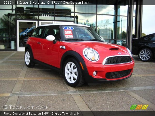 2010 Mini Cooper S Hardtop in Chili Red