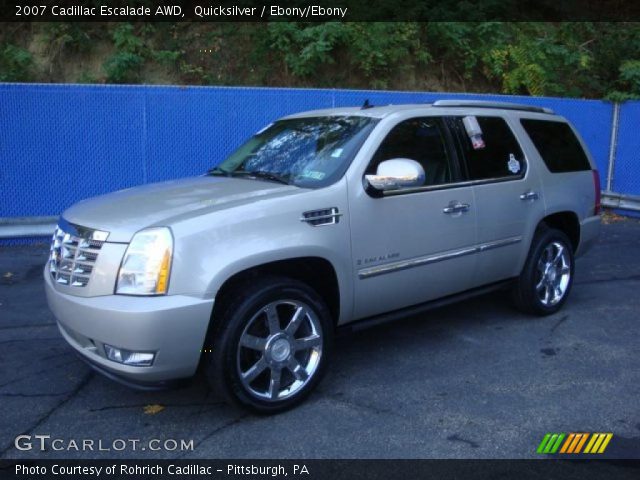 2007 Cadillac Escalade AWD in Quicksilver