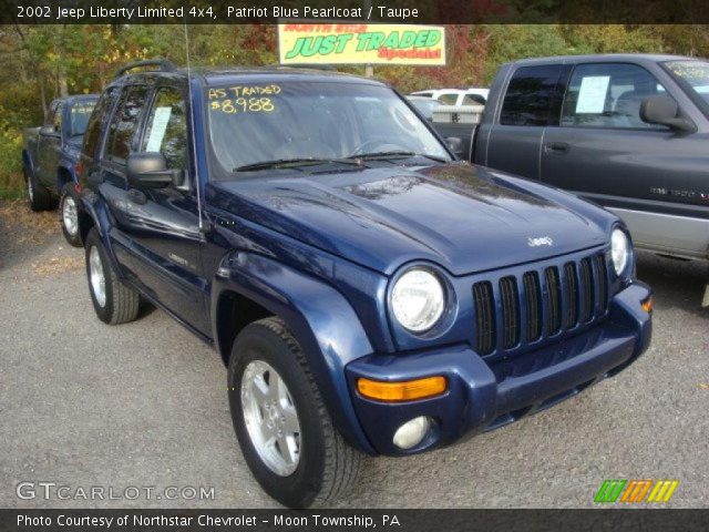 2002 Jeep Liberty Limited 4x4 in Patriot Blue Pearlcoat