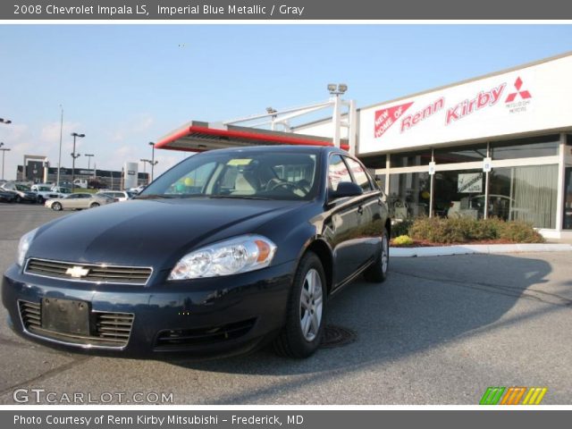 2008 Chevrolet Impala LS in Imperial Blue Metallic