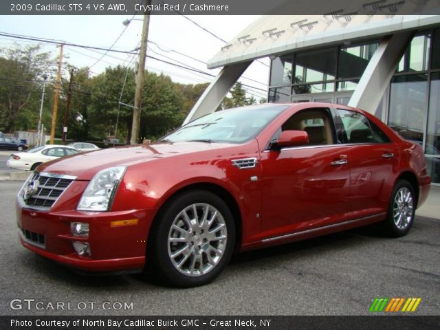2009 Cadillac STS 4 V6 AWD in Crystal Red