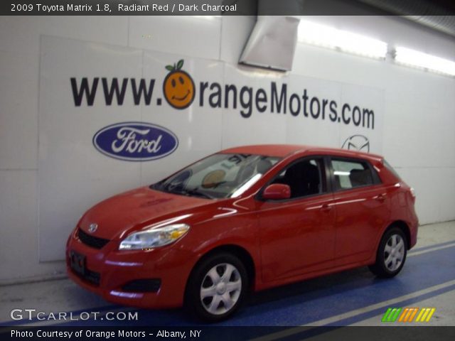 2009 Toyota Matrix 1.8 in Radiant Red