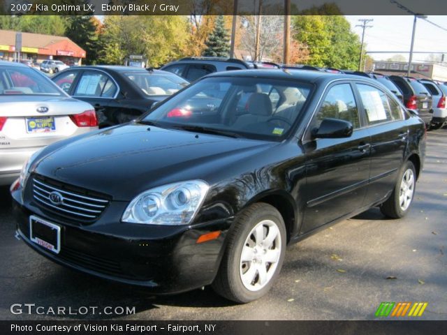 2007 Kia Optima LX in Ebony Black