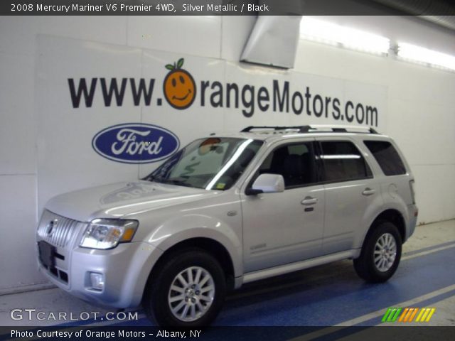 2008 Mercury Mariner V6 Premier 4WD in Silver Metallic