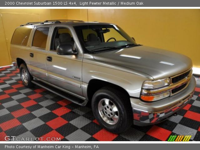 2000 Chevrolet Suburban 1500 LS 4x4 in Light Pewter Metallic