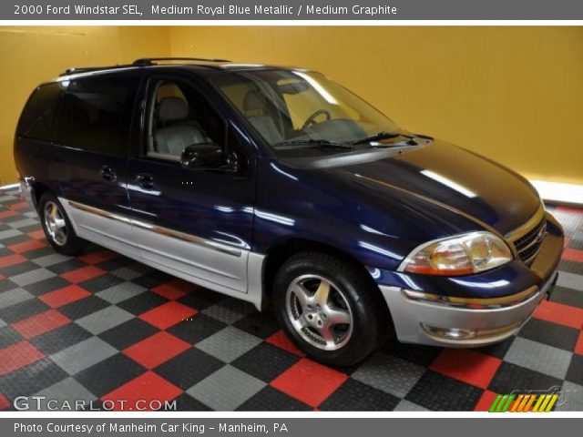 2000 Ford Windstar SEL in Medium Royal Blue Metallic