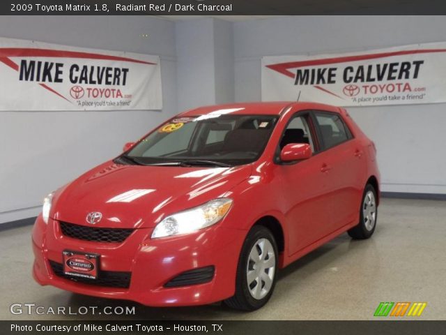 2009 Toyota Matrix 1.8 in Radiant Red