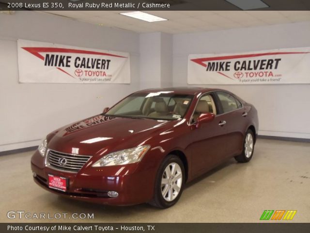 2008 Lexus ES 350 in Royal Ruby Red Metallic