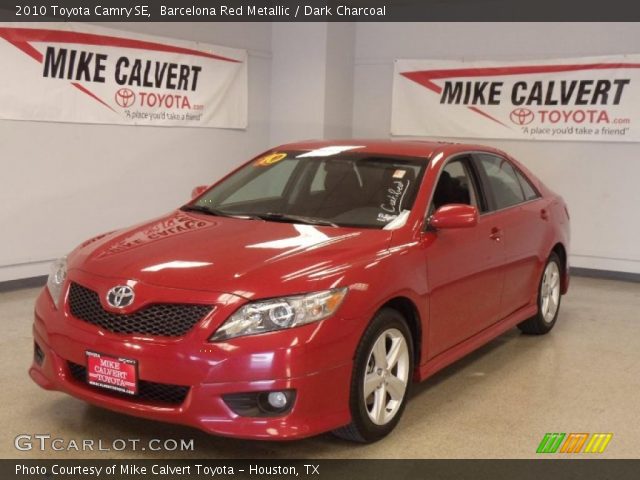 2010 Toyota Camry SE in Barcelona Red Metallic