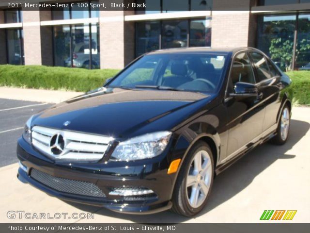 2011 Mercedes-Benz C 300 Sport in Black