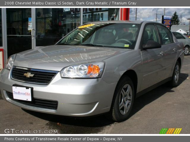 2008 Chevrolet Malibu Classic LS Sedan in Dark Gray Metallic