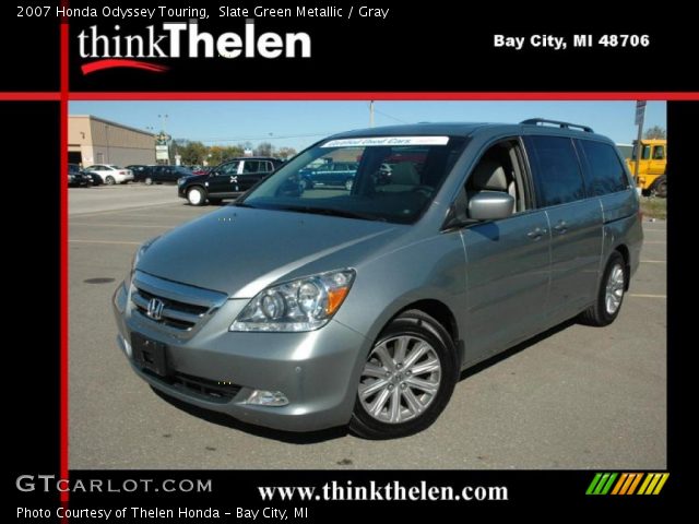 2007 Honda Odyssey Touring in Slate Green Metallic
