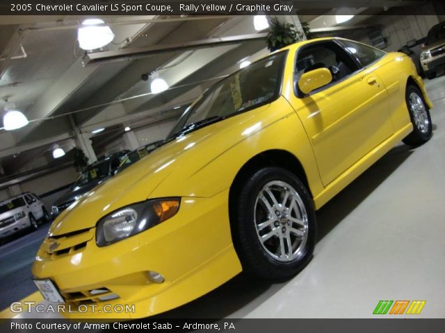 2005 Chevrolet Cavalier LS Sport Coupe in Rally Yellow