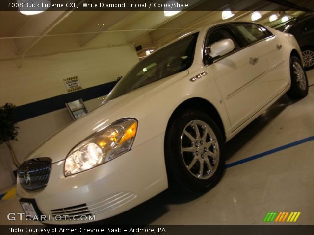 2008 Buick Lucerne CXL in White Diamond Tricoat
