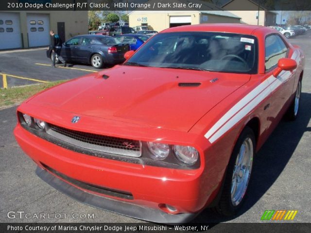 2010 Dodge Challenger R/T Classic in HEMI Orange