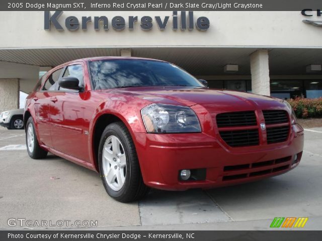 2005 Dodge Magnum SXT in Inferno Red Crystal Pearl
