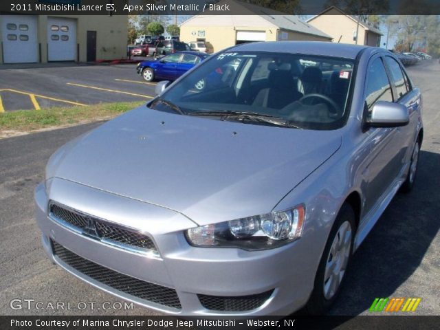 2011 Mitsubishi Lancer ES in Apex Silver Metallic