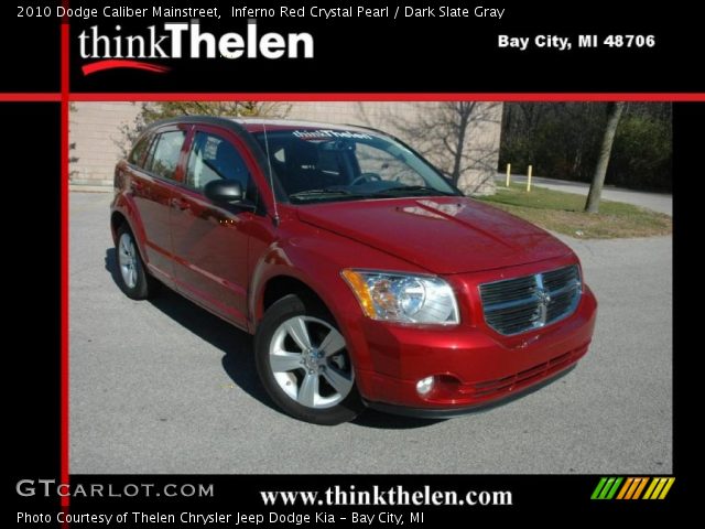 2010 Dodge Caliber Mainstreet in Inferno Red Crystal Pearl