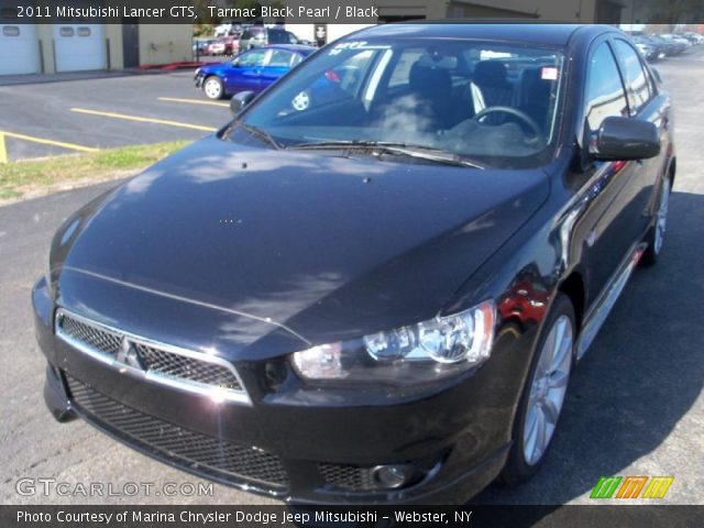 2011 Mitsubishi Lancer GTS in Tarmac Black Pearl