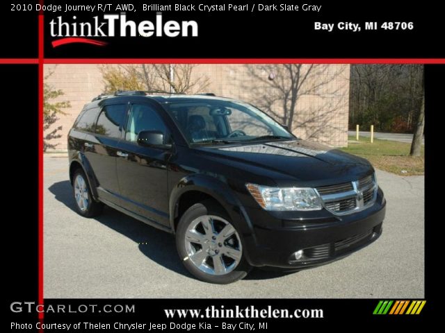 2010 Dodge Journey R/T AWD in Brilliant Black Crystal Pearl