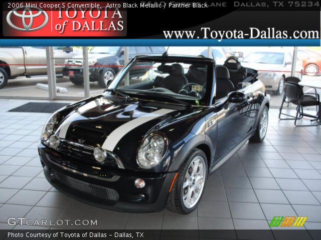 2006 Mini Cooper S Convertible in Astro Black Metallic