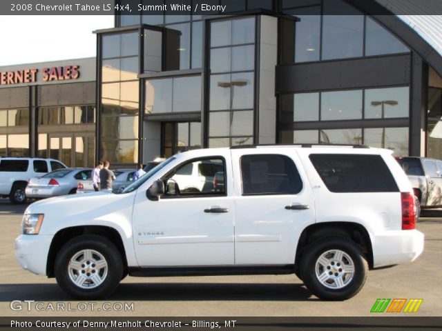 2008 Chevrolet Tahoe LS 4x4 in Summit White