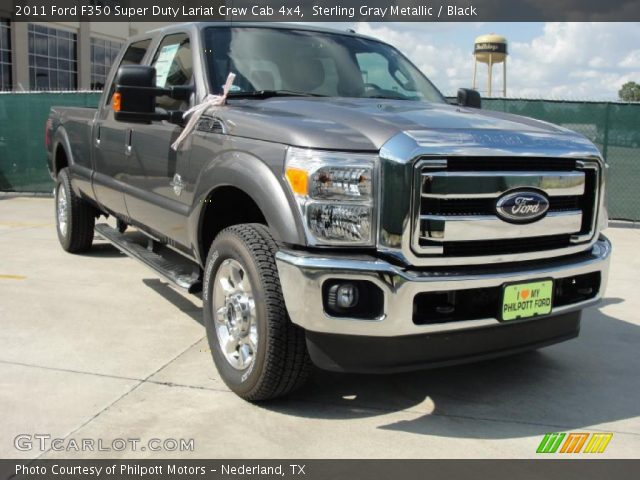2011 Ford F350 Super Duty Lariat Crew Cab 4x4 in Sterling Gray Metallic