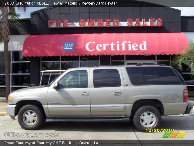 2003 GMC Yukon XL SLE in Pewter Metallic