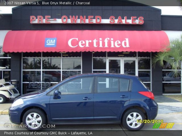 2007 Nissan Versa S in Blue Onyx Metallic