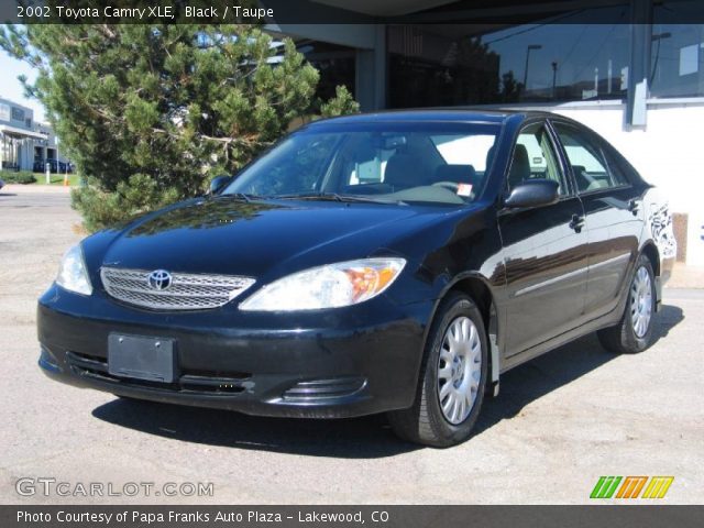 2002 Toyota Camry XLE in Black