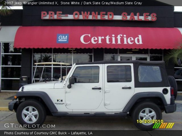 2007 Jeep Wrangler Unlimited X in Stone White