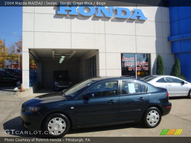 2004 Mazda MAZDA3 i Sedan in Nordic Green Mica