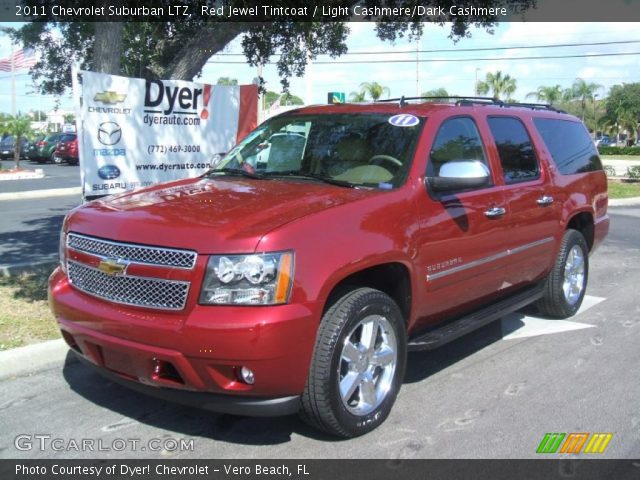 2011 Chevrolet Suburban LTZ in Red Jewel Tintcoat