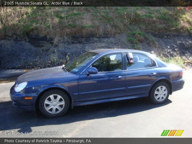 2005 Hyundai Sonata GL in Ardor Blue