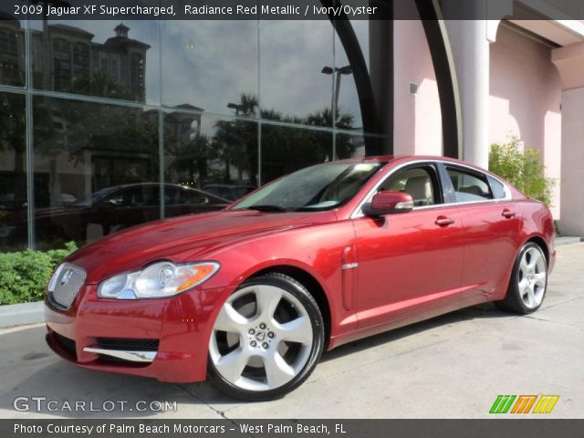 2009 Jaguar XF Supercharged in Radiance Red Metallic