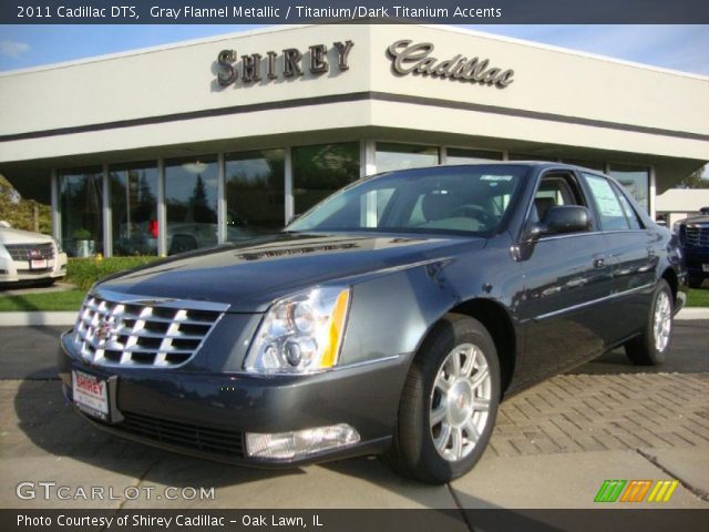 2011 Cadillac DTS  in Gray Flannel Metallic