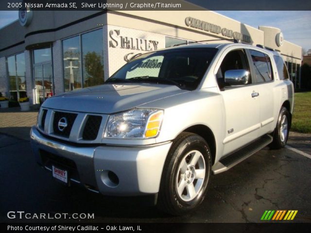 2005 Nissan Armada SE in Silver Lightning