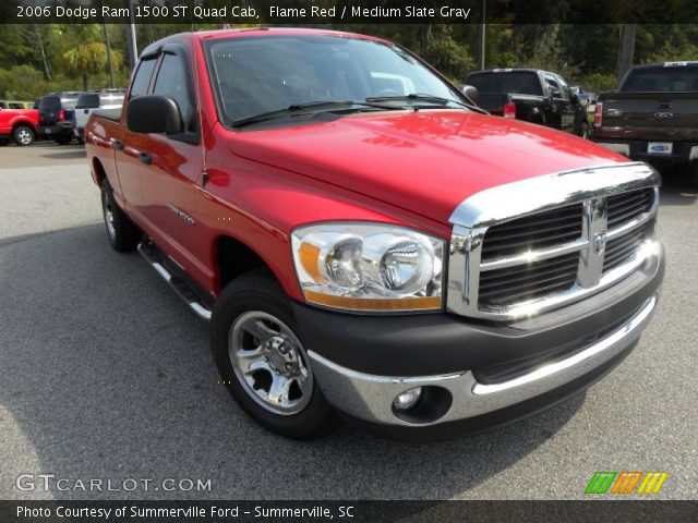 2006 Dodge Ram 1500 ST Quad Cab in Flame Red