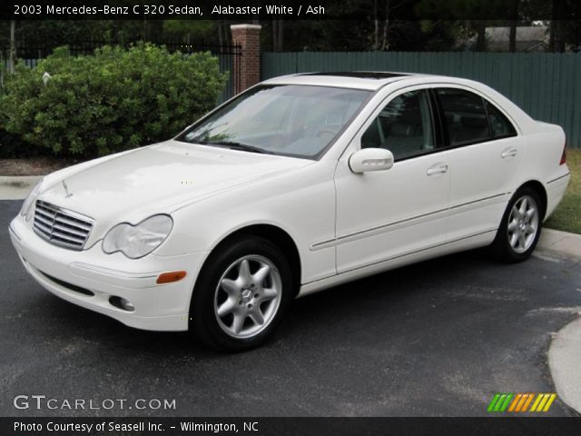 2003 Mercedes-Benz C 320 Sedan in Alabaster White