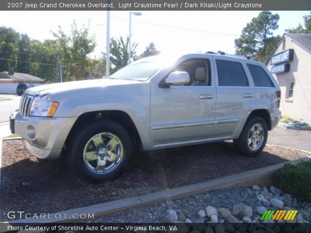 2007 Jeep Grand Cherokee Overland in Light Graystone Pearl