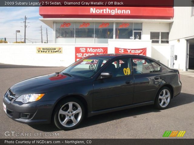 2009 Subaru Legacy 2.5i Sedan in Diamond Gray Metallic