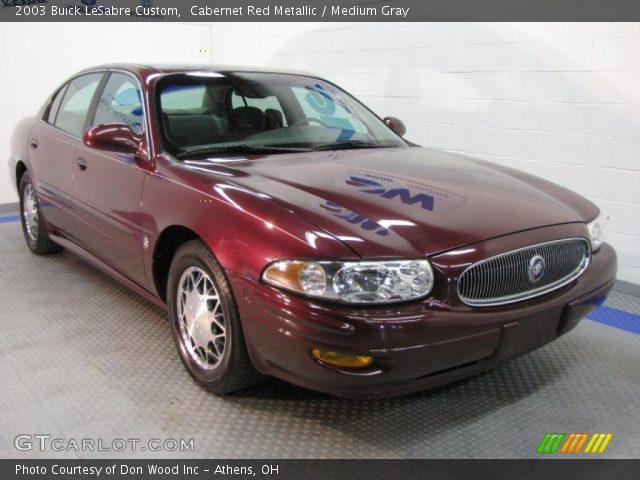 2003 Buick LeSabre Custom in Cabernet Red Metallic